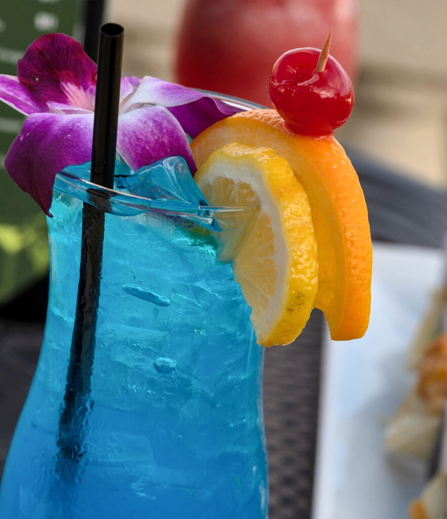 blue bar drink dining